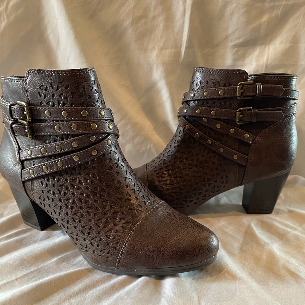 Rialto Brown Ankle Boots 8m